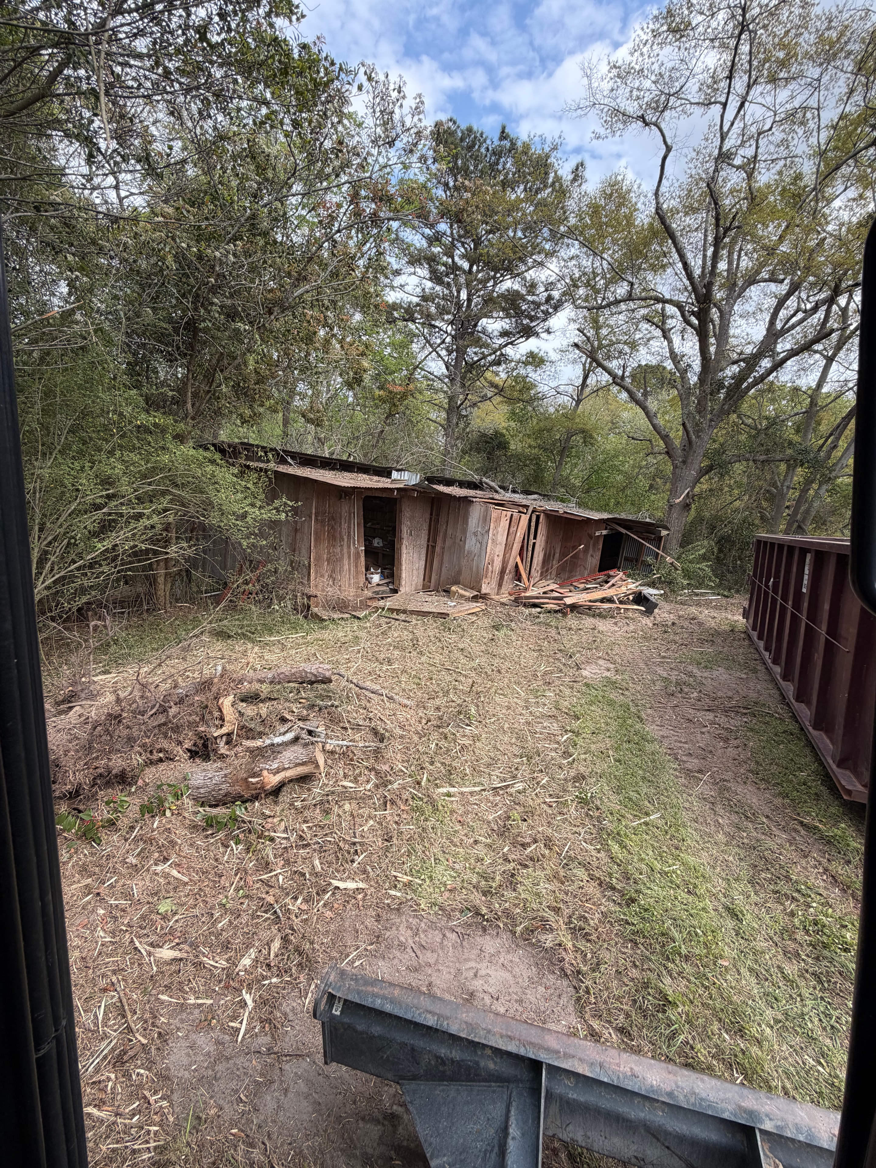 Before: Demolition & Clearing — Edgefield, SC